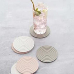 Point Virgule set van 6 onderzetters uit siliconen