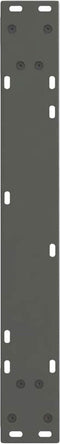 vidaXL - Eettafelpoten - 2 - st - V-vormig - 60x(72-73,3) - cm - staal - antraciet