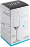 Vivo Voice Basic - Champagneglas 28 cl - Set van 4 (4 stuks)