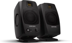 Adam Audio D3V - Actieve desktop studiomonitor - D-ART ribbon-tweeter - Zwart