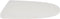 Plieger 300S - Toiletbril D-Vorm - Duroplast Softclose Quick Release - Wit