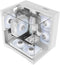 Mars Gaming MC-VISIONMW - Mini Tower PC - Micro-ATX Mini-ITX - Gehard glas Wit