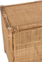 J-Line Ozara Rotan kast - 2 deuren - hout - naturel - woonaccessoires