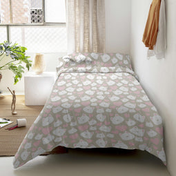 Happy Friday Duvet cover set 2 pieces Kitty 155x220 cm (Single) Multicolor