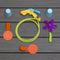 Step2 Waterpark Arcade Waterspeelgoed - Watertafel met Waterrad en Waterspuit en accessoires zoals doelwitten, spinners, bekers en meer - Activiteitentafel voor de tuin