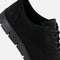 ECCO Bella - Lage Sneakers - Nubuckleer - Zwart - Maat 42