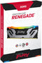 Kingston Fury Renegade RGB - DDR5 Geheugen 48GB 8400MT/s - Zwart/Zilver