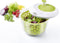 Westmark Slacentrifuge Spinderella - 4,4 l - Ergonomische draaiknop - Doorzichtig/wit/groen