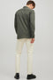 JACK&JONES JJPIQUE MELANGE LOGO SHIRT L/S - Casual overhemd - Slim fit - M