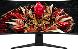 TCL 34R83Q - Gaming Monitor - WQHD 3440x1440 170Hz - Zwart