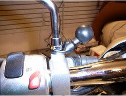 RAM Mounts basisbevestiging voor motoren - 1" kogel en 9 mm gat