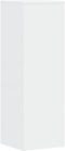 vidaXL - Plantenstandaard - 33x33x100 - cm - bewerkt - hout - wit