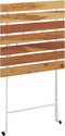 vidaXL Bistrotafel inklapbaar 55x54x71 cm massief acaciahout en staal