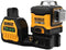 DeWalt DCE089NG18 12 / 18V Li-ion accu zelfnivellerende 3x 360 graden kruislijnlaser in koffer - 3 lijnen - 35m - Groen