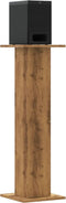 vidaXL - Speakerstandaards - 2 - st - 30x30x95 - cm - hout - artisanaal - eikenkleurig