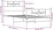 vidaXL - Bedframe - met - hoofd- - en - voeteneinde - metaal - wit - 80x200 - cm