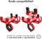 iMoshion Telefoonhouder Fiets - GSM Houder Fiets - Telefoonhouder Motor & Scooter - Universeel - Rood