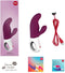 Fun Factory Miss Bi Dual Rabbit Vibrator - Paars & Wit