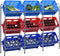 vidaXL - Opbergrek - voor - 9 - kratten - 145x33x116 - staal - zilverkleurig