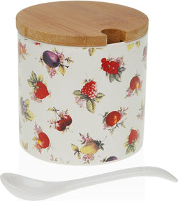 Suikerpot Versa Strawberry Keramisch (8 x 8 x 8 cm)