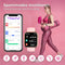Nuvance Smartwatch - Stappenteller & Hartslagmeter - 45mm - Roze