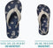 Reef AHI - Slippers - Removable backstrap - Navy Fish