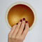 LAUED Nagelstickers - Nail Wraps - 16 Extreem Dunne Nagellak Stickers - Manicure Nail Art Folie - Golden Line