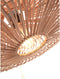 GOOD&MOJO Hanglamp Zanzibar - Rotan - Ø40x12cm - Modern - Hanglampen Eetkamer, Slaapkamer, Woonkamer