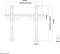 Neomounts PLASMA-W040BLACK - Muurbeugel - Draagvermogen 55 kg - Max. schermdiagonaal 52
