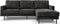 Tower living cambridge 2,5-al/ar + chaise r/l - adore 029 anthracite grey