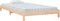 vidaXL - Bed - stapelbaar - 100x200 cm - massief grenenhout - naturel