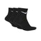 Sportsokken Nike U NK EVERYDAY LTWT ANKLE 3PR SX7677 010 Zwart Schoenmaat 42-46