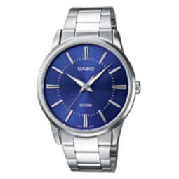 Casio MTP-1303PD-2AVEG - Analoog horloge - Stalen horlogeband - Zilverkleurig - 40 mm