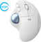 Logitech M575 - Draadloze Trackball - Ergonomisch ontwerp - Wit