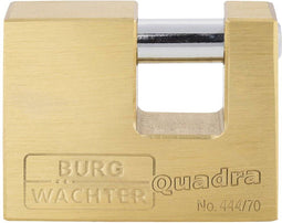 Burg Wächter 28680 Hangslot 70.00 mm Verschillend sluitend Messing Sleutelslot