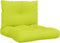 vidaXL - Palletkussens - 2 - st - stof - heldergroen