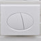 vidaXL - Hangend - toilet - randloos - met - verborgen - stortbak - keramiek - wit