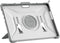 Urban Armor Gear Plasma Healthcare - Backcover - 360 graden draaibare handriem en schouderriem - Zwart