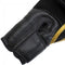 Super Pro Combat Gear ACE - Kickbokshandschoenen - PU met klittenbandsluiting - Zwart/Goud 12oz