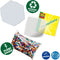 SES - Green Beedz - Strijkkralen set bosdieren - gemaakt van recyclede materialen - PVC vrij - 1800 strijkkralen - Strijkkralen Jongens