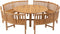 Outdoor Living - Bank teak Round 200cm