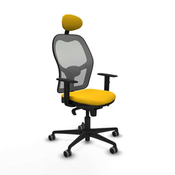 Piqueras y Crespo 1D036G1 - Bureaustoel - Hoogteverstelbaar met armleuning - Geel