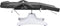 vidaXL - Massagetafel - 180x62x(86,5-118) - cm - grijs