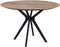 DTP Home Counter table Metropole round,90xØ140 cm, recycled teakwood