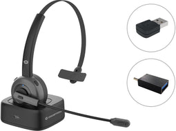Conceptronic POLONA03BDA - On-Ear Hoofdtelefoon - Draadloos Bluetooth 5.0 - Zwart