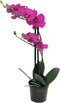 RT Phalaenopsis Bora x2 in pot 50 cm fuchsia kunstbloemen