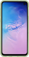 Accezz Samsung Galaxy S10e - Liquid Silicone Backcover - Schokabsorberend - Groen
