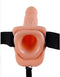 Pipedream - Fetish Fantasy - Hollow Strap-On with Balls - 7 Inch - Skin