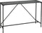 Pro Garden Plantentafel - metaal - zwart - mesh blad - 118 x 35 x 78 cm - bijzettafel