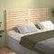 vidaXL - Hoofdbord - 141x4x100 - cm - massief - grenenhout